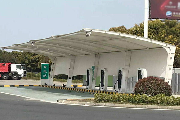 天津充電樁膜結(jié)構(gòu)：創(chuàng)新科技，緊跟綠色出行潮流